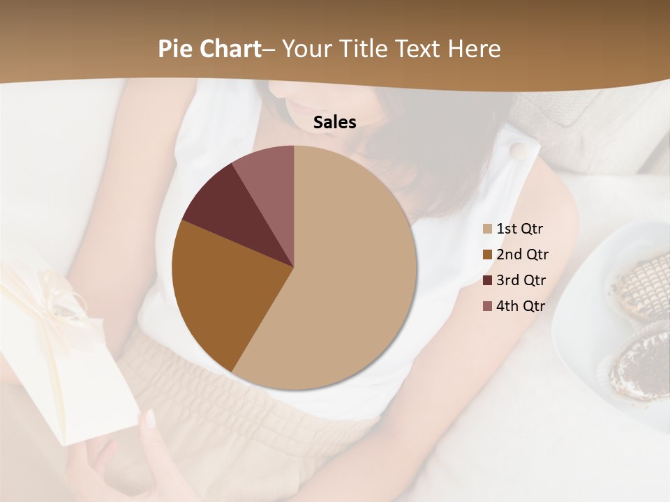 Sofa Sweet Computer PowerPoint Template
