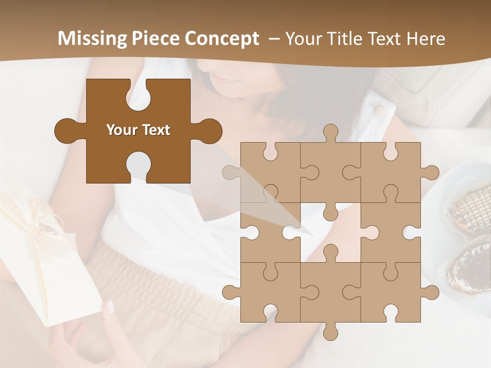 Sofa Sweet Computer PowerPoint Template