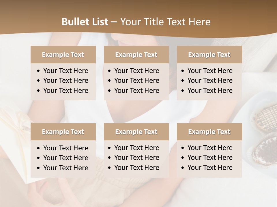 Sofa Sweet Computer PowerPoint Template