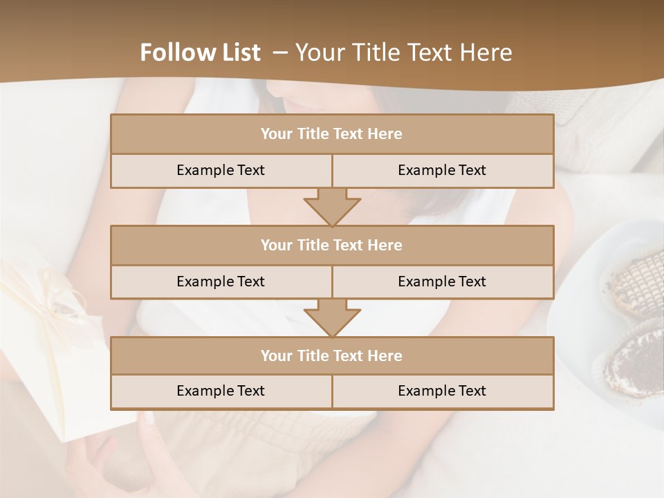 Sofa Sweet Computer PowerPoint Template