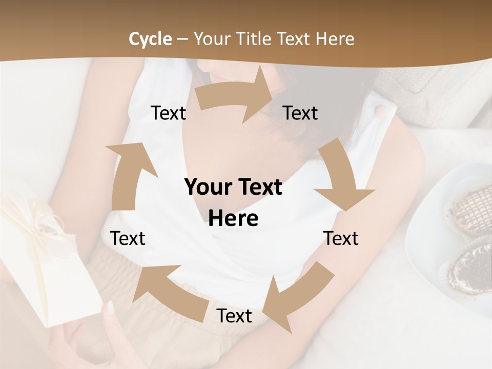 Sofa Sweet Computer PowerPoint Template