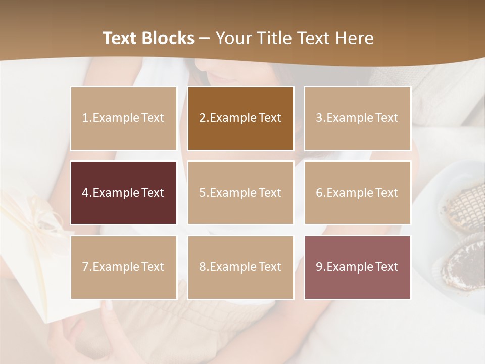 Sofa Sweet Computer PowerPoint Template