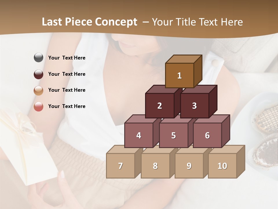 Sofa Sweet Computer PowerPoint Template