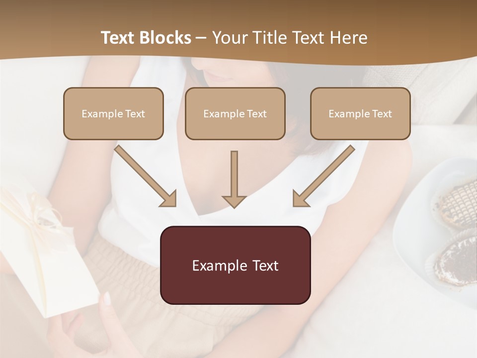 Sofa Sweet Computer PowerPoint Template