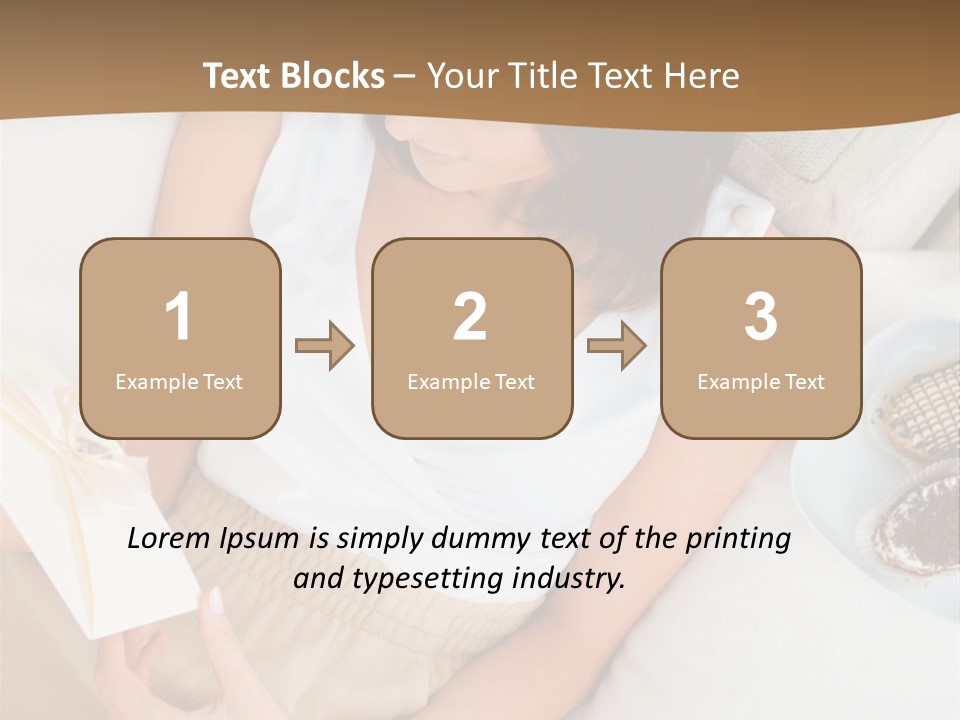 Sofa Sweet Computer PowerPoint Template