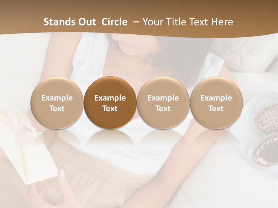 Sofa Sweet Computer PowerPoint Template