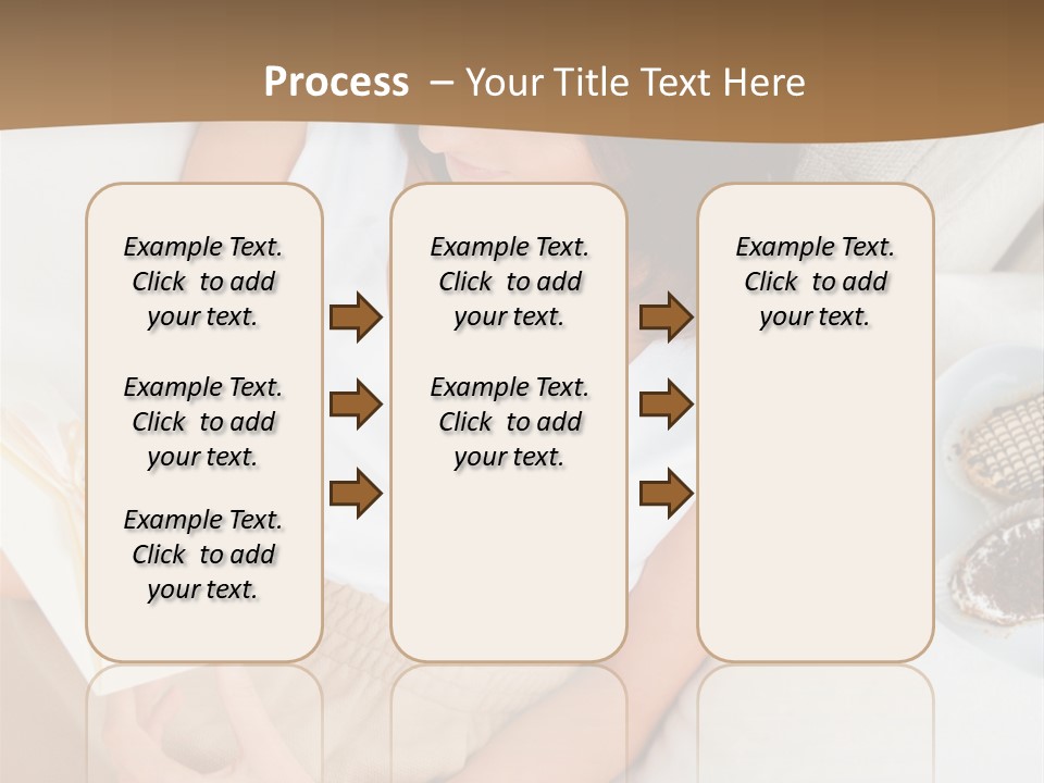 Sofa Sweet Computer PowerPoint Template