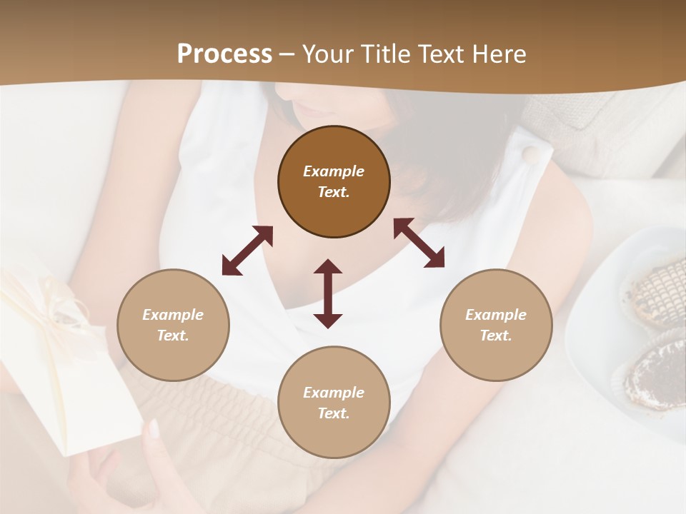 Sofa Sweet Computer PowerPoint Template