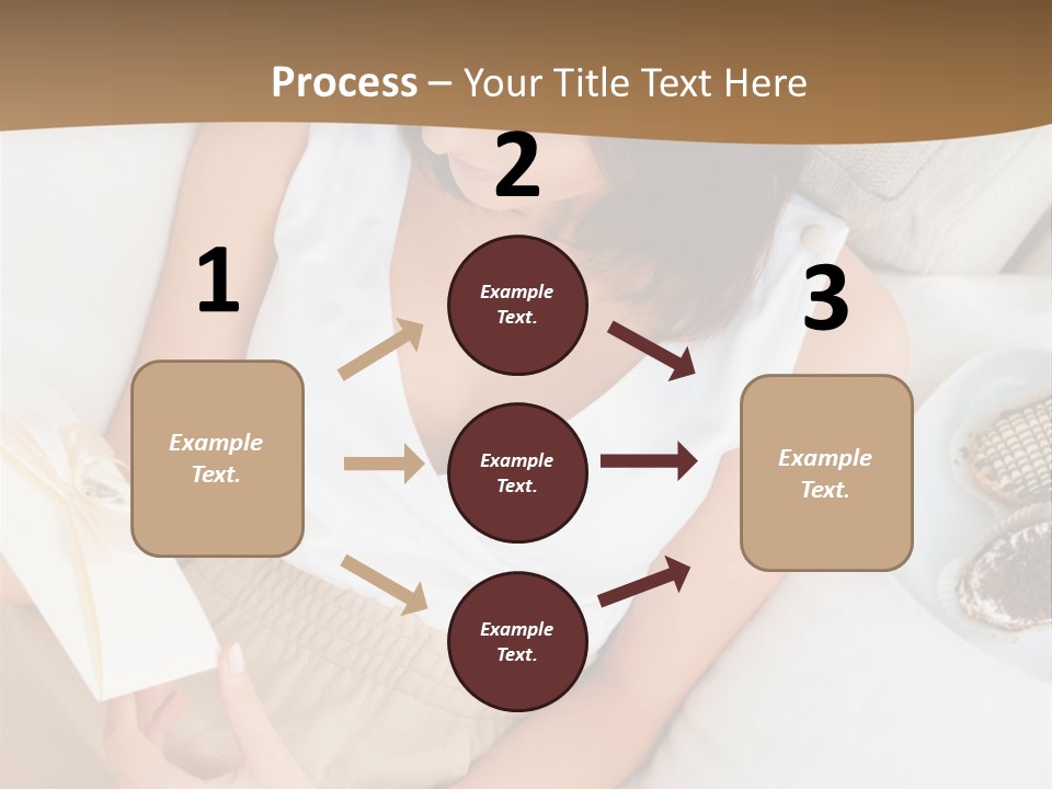 Sofa Sweet Computer PowerPoint Template