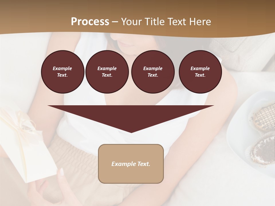 Sofa Sweet Computer PowerPoint Template