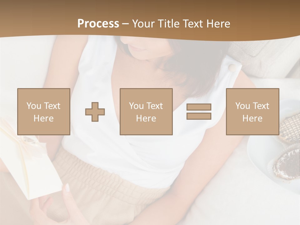 Sofa Sweet Computer PowerPoint Template