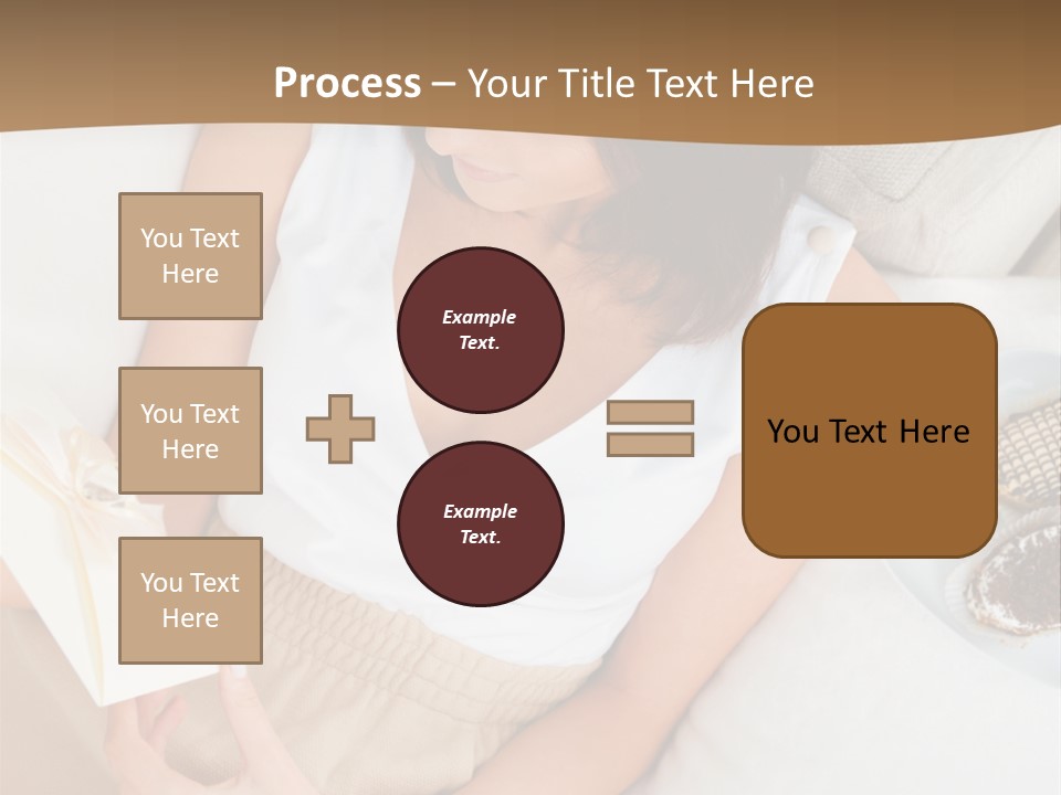 Sofa Sweet Computer PowerPoint Template