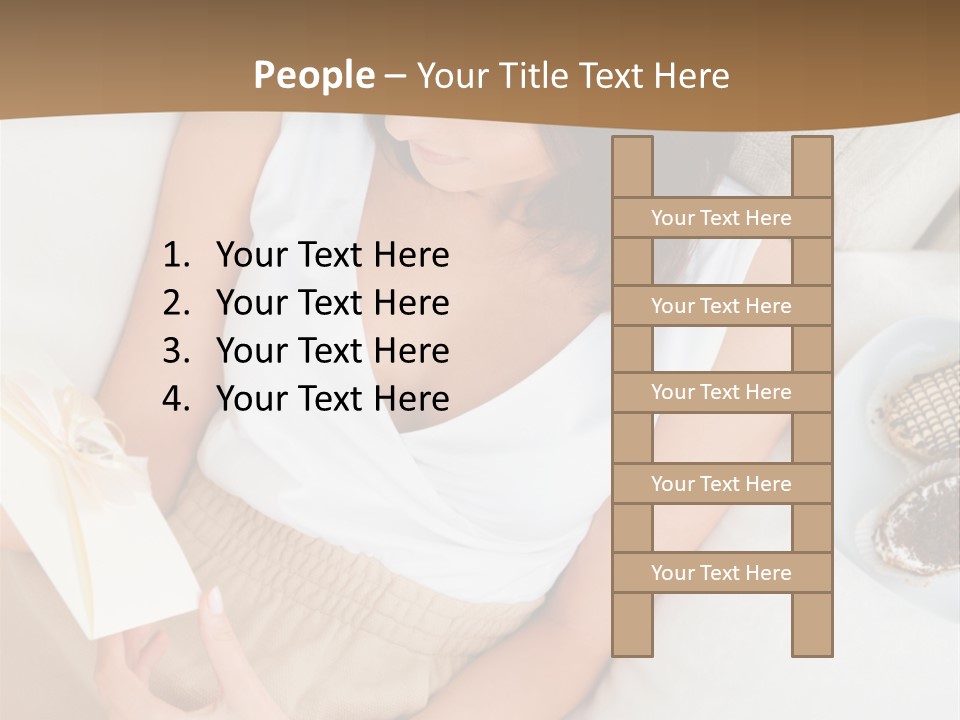 Sofa Sweet Computer PowerPoint Template