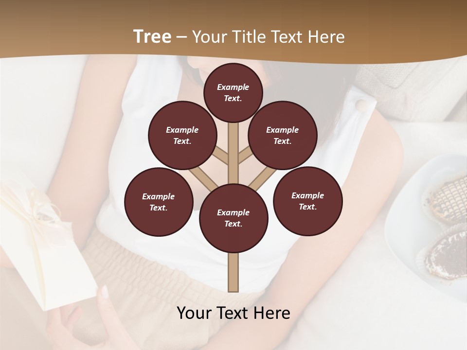 Sofa Sweet Computer PowerPoint Template