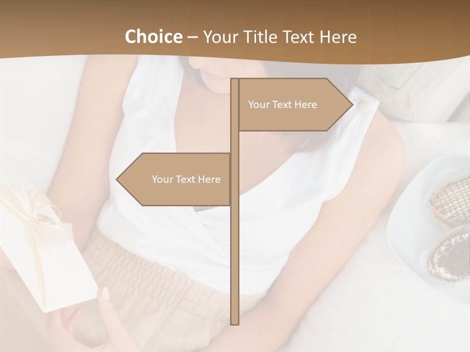 Sofa Sweet Computer PowerPoint Template