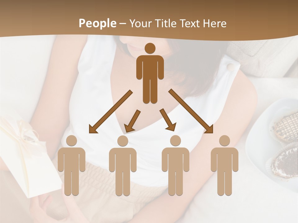 Sofa Sweet Computer PowerPoint Template