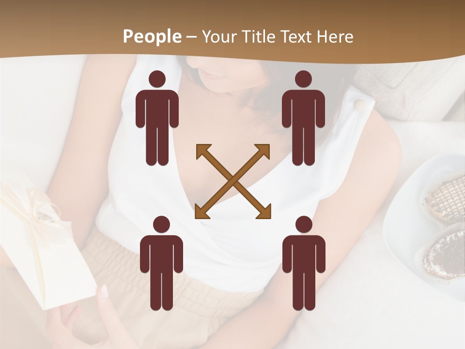 Sofa Sweet Computer PowerPoint Template