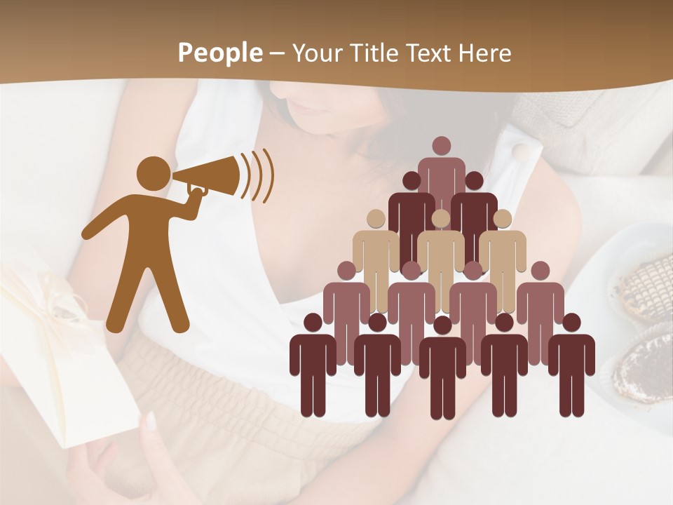 Sofa Sweet Computer PowerPoint Template