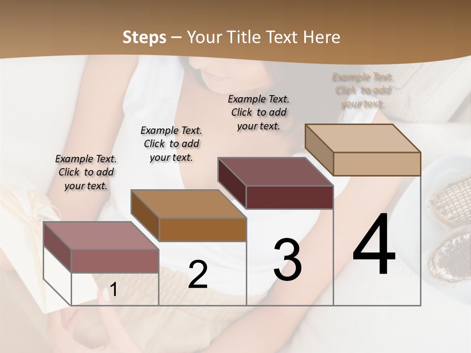 Sofa Sweet Computer PowerPoint Template
