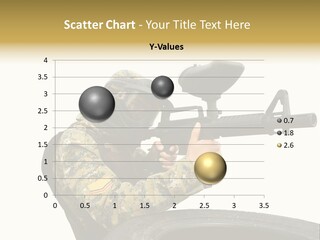 Background Paintball Rifle PowerPoint Template