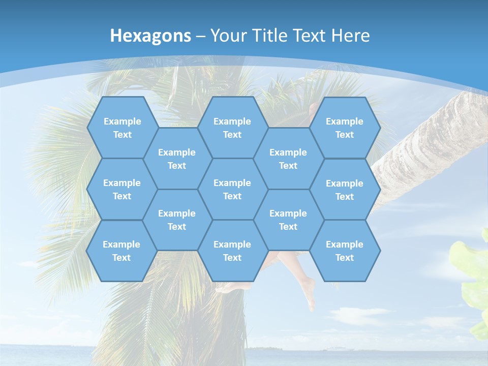 People Island Vacation PowerPoint Template