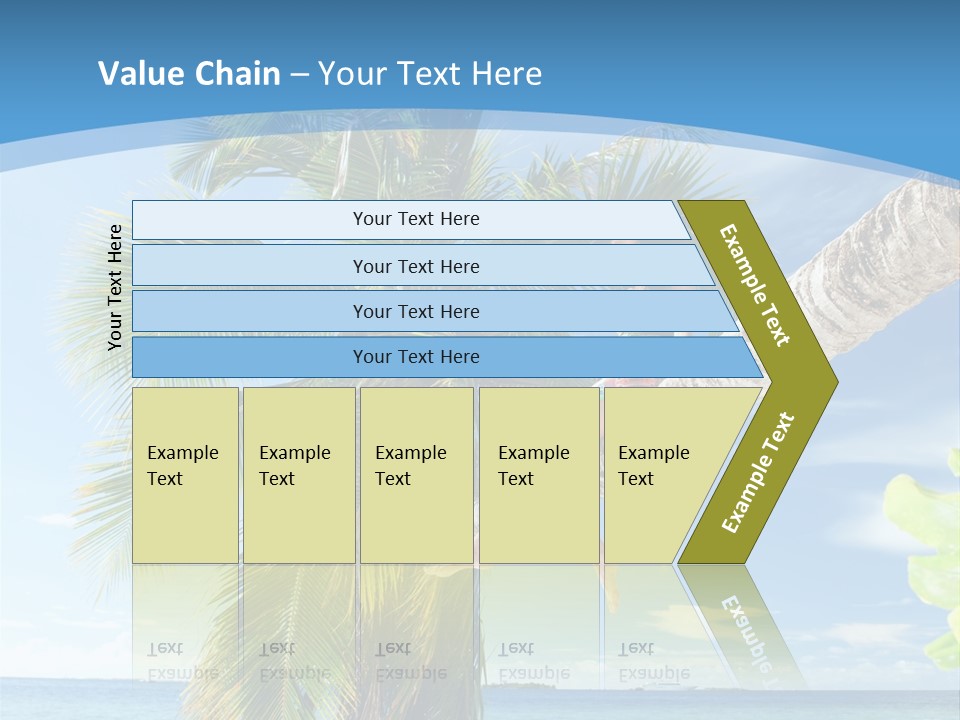 People Island Vacation PowerPoint Template