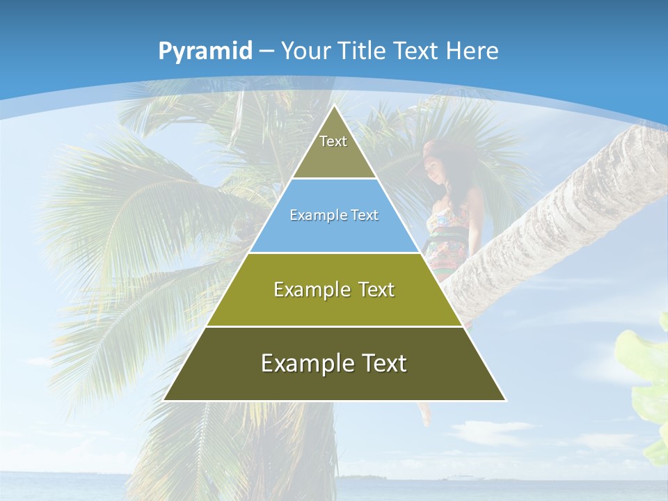 People Island Vacation PowerPoint Template