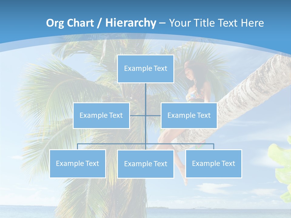 People Island Vacation PowerPoint Template