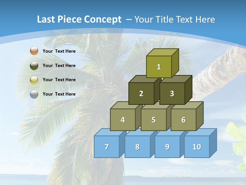 People Island Vacation PowerPoint Template