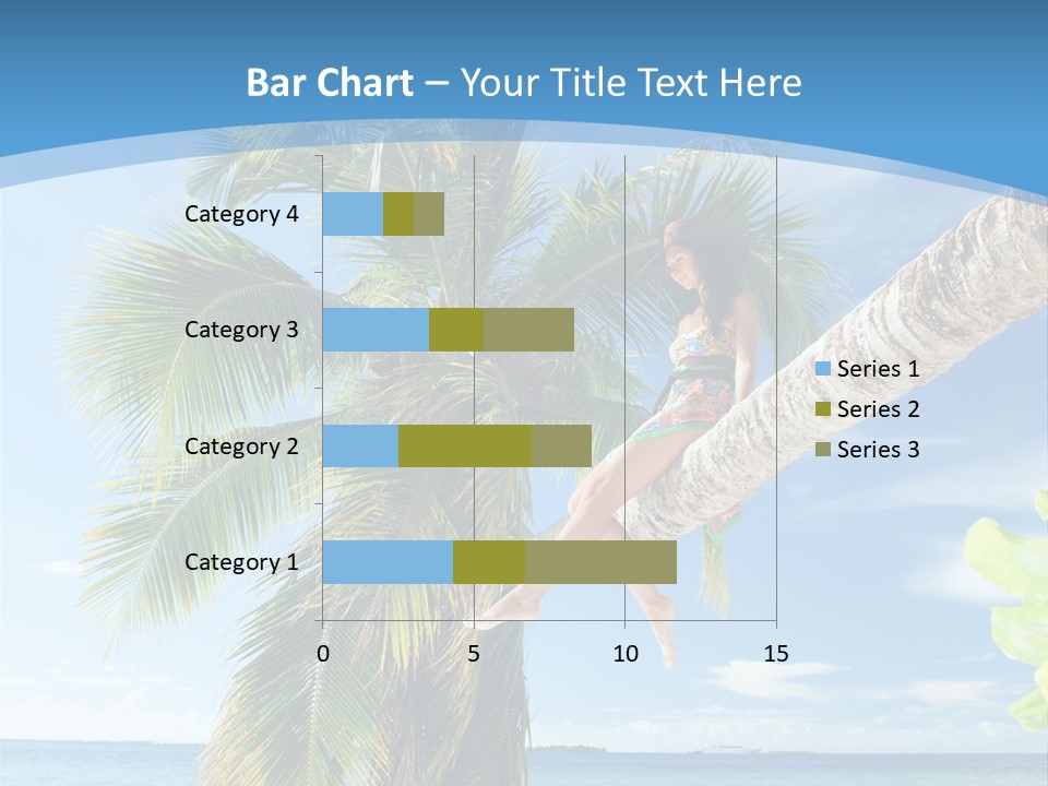 People Island Vacation PowerPoint Template
