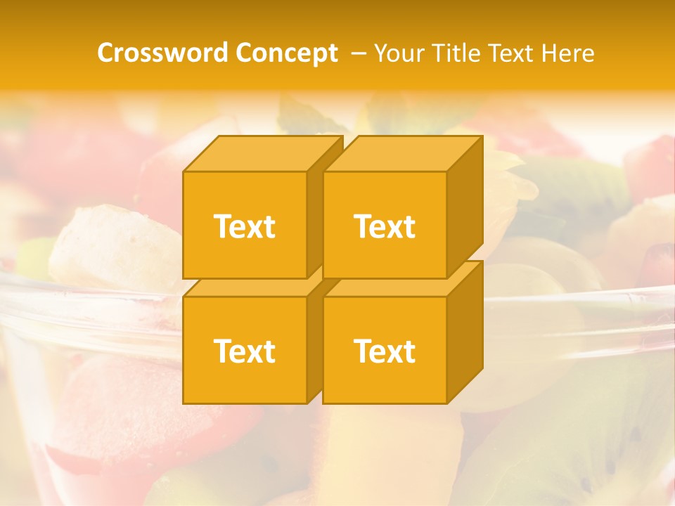 Nutrition Mix Grape PowerPoint Template