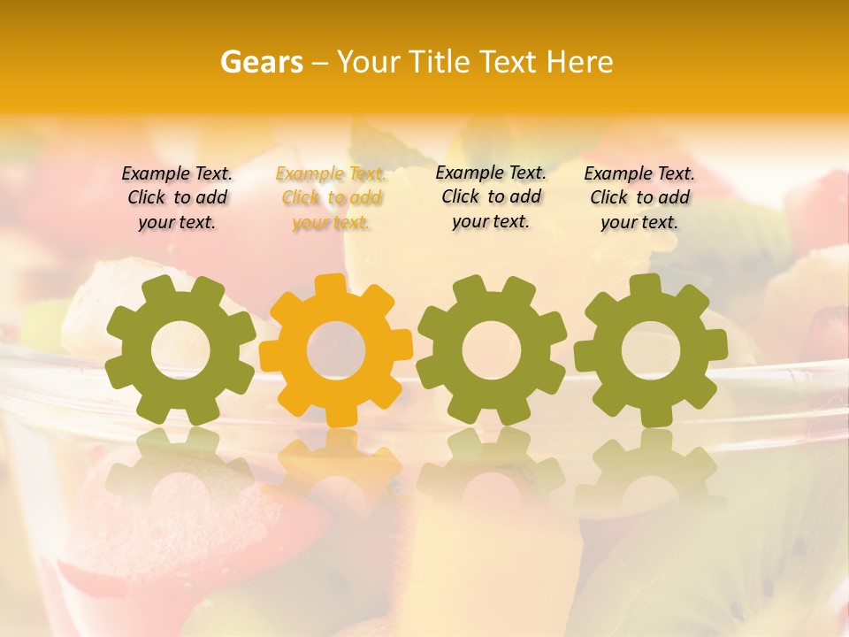 Nutrition Mix Grape PowerPoint Template