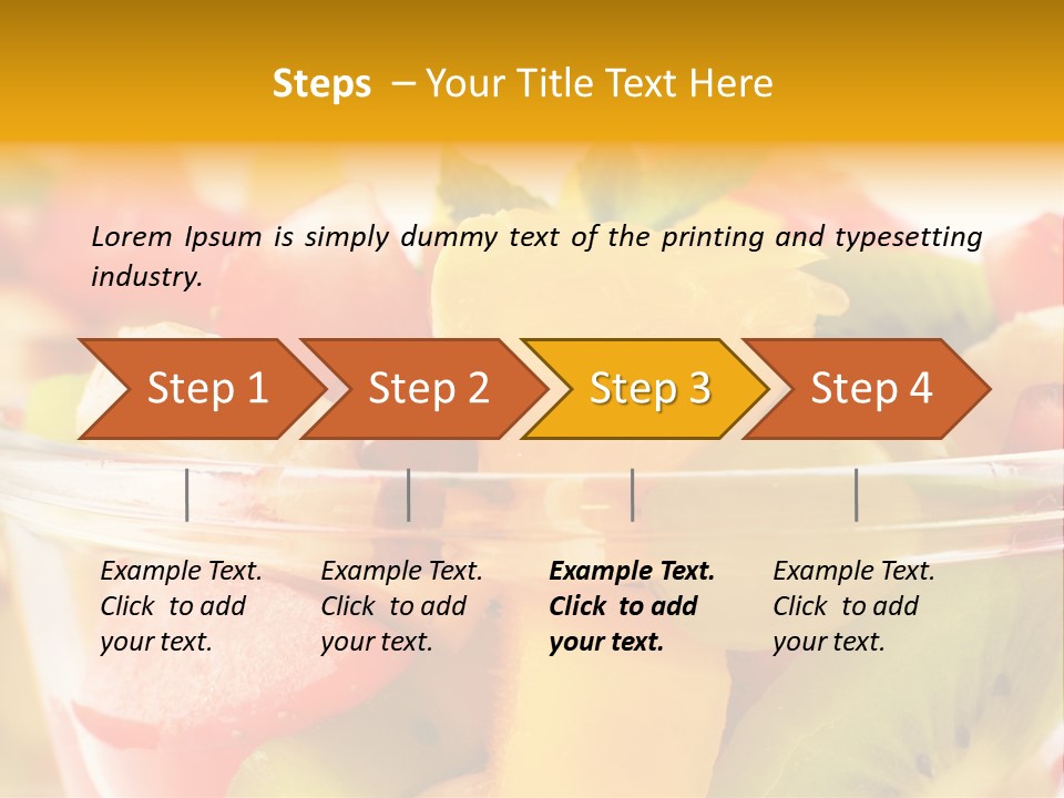 Nutrition Mix Grape PowerPoint Template