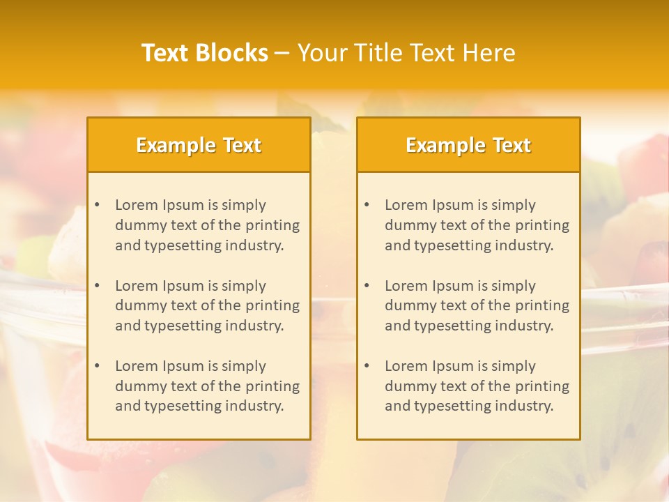 Nutrition Mix Grape PowerPoint Template