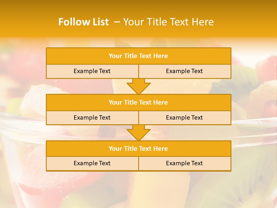 Nutrition Mix Grape PowerPoint Template