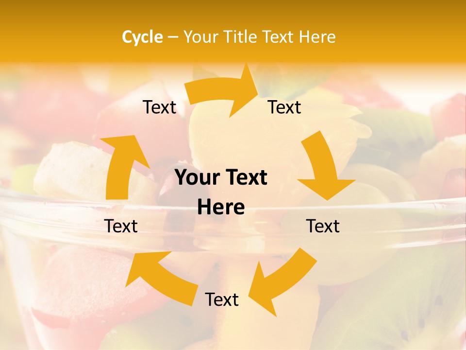 Nutrition Mix Grape PowerPoint Template