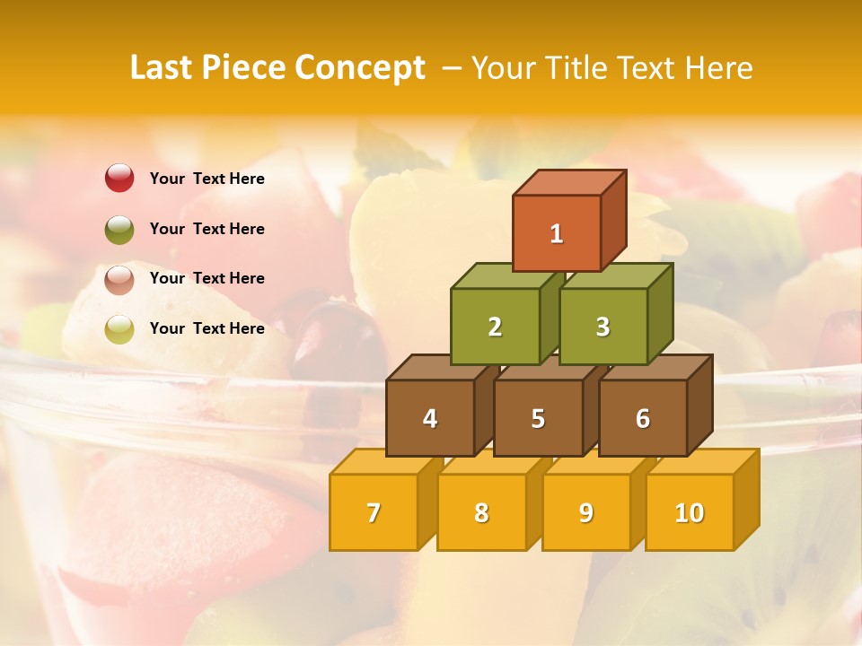 Nutrition Mix Grape PowerPoint Template