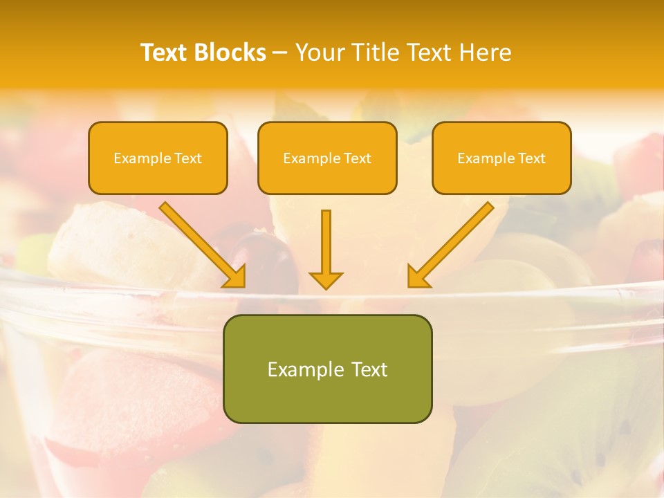 Nutrition Mix Grape PowerPoint Template