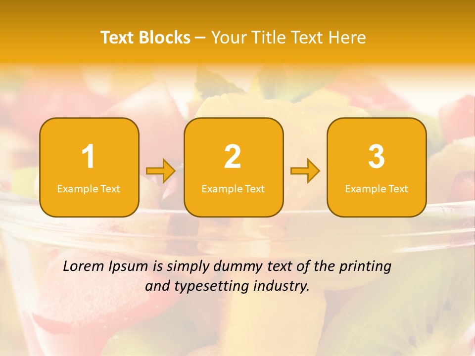 Nutrition Mix Grape PowerPoint Template