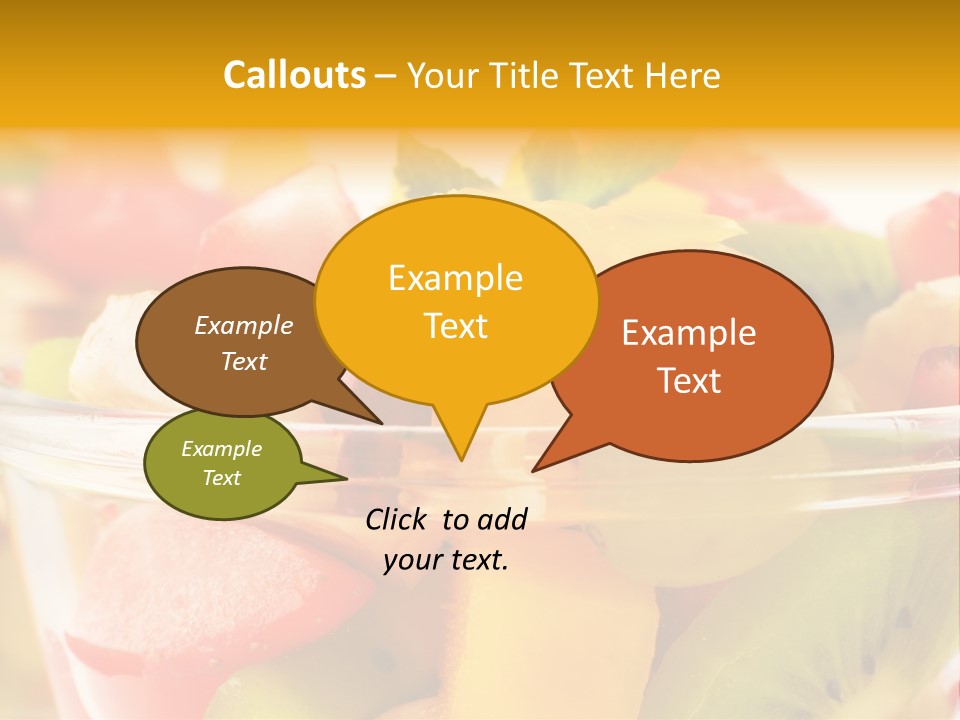 Nutrition Mix Grape PowerPoint Template