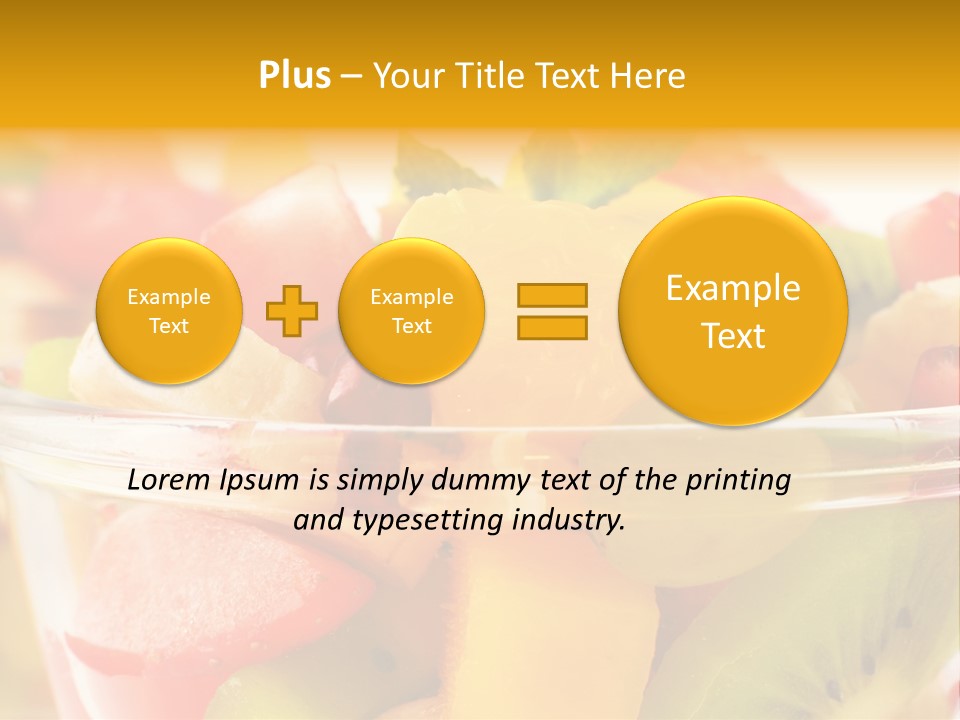 Nutrition Mix Grape PowerPoint Template