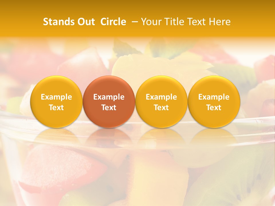 Nutrition Mix Grape PowerPoint Template