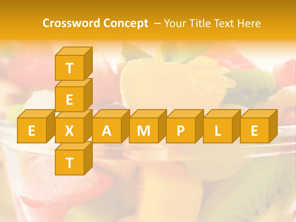 Nutrition Mix Grape PowerPoint Template