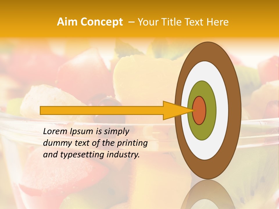 Nutrition Mix Grape PowerPoint Template