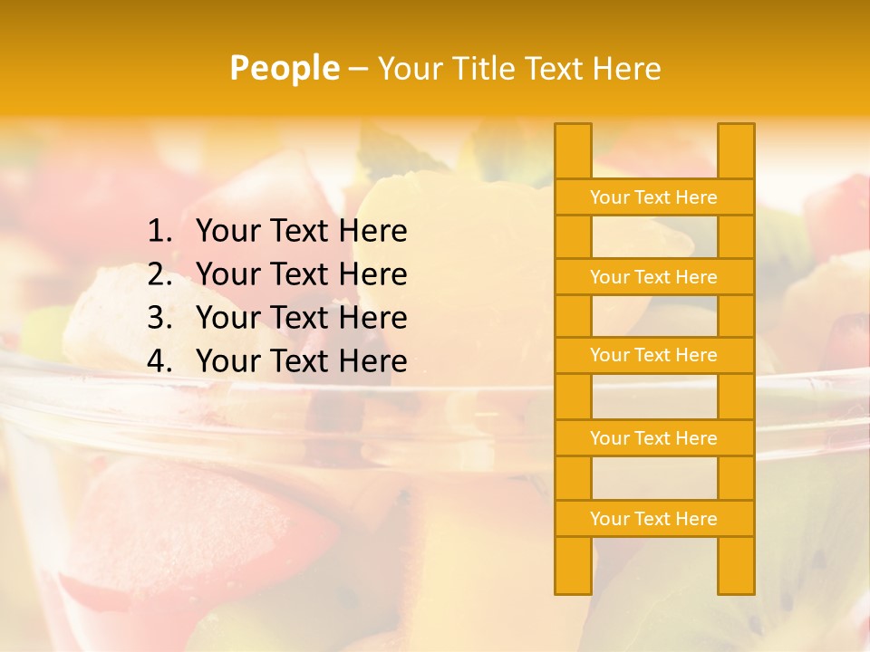 Nutrition Mix Grape PowerPoint Template