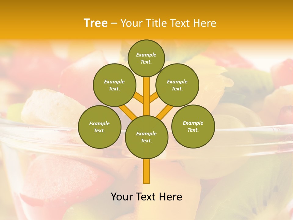Nutrition Mix Grape PowerPoint Template