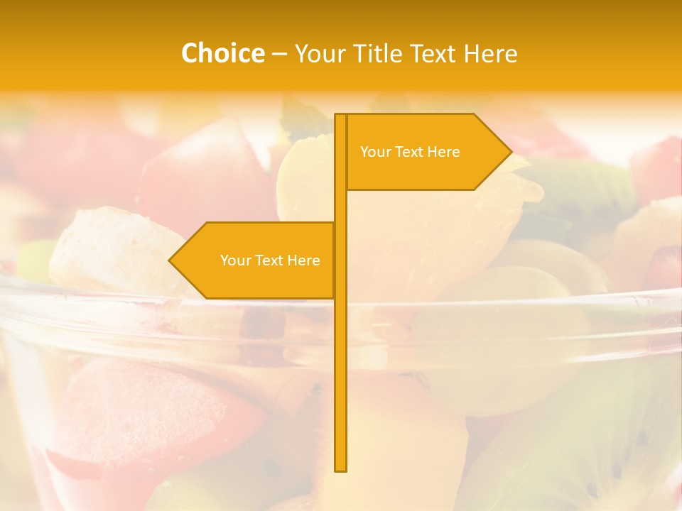 Nutrition Mix Grape PowerPoint Template