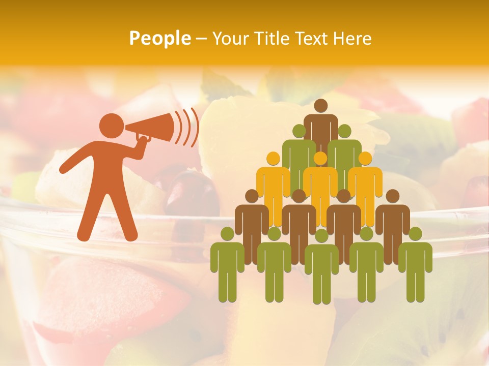 Nutrition Mix Grape PowerPoint Template