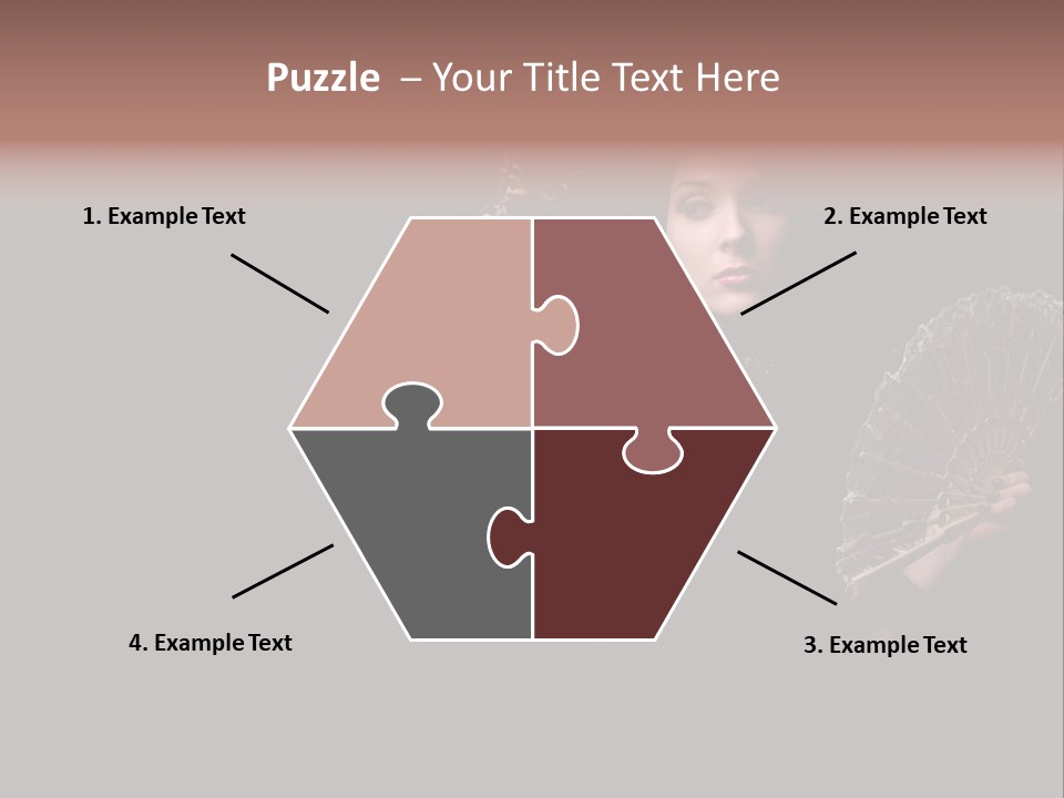 Woman Background Dress PowerPoint Template