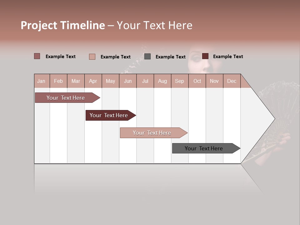Woman Background Dress PowerPoint Template